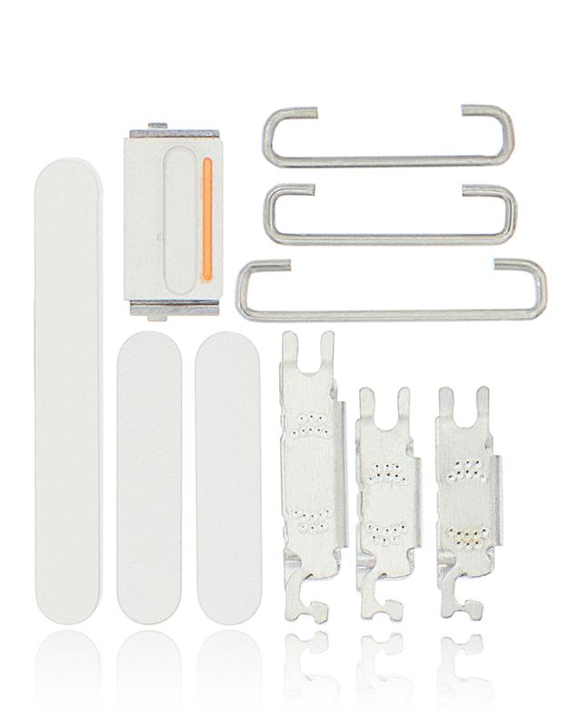 Botones duros (encendido / volumen / interruptor) para iPhone 12 (Blanco)