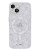 Funda Slim Trance Tremolo para iPhone 14 MagSafe Blanca 01