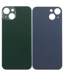 Tapa trasera para iPhone 13 (Verde) con adhesivo 3M y hueco grande para la camara