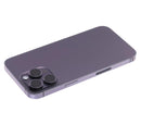 Tapa trasera para iPhone 14 Pro Max (Version EE.UU) morado oscuro