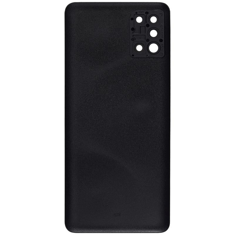 Tapa trasera con lente de camara para Samsung Galaxy A31 (Prism Crush Black)