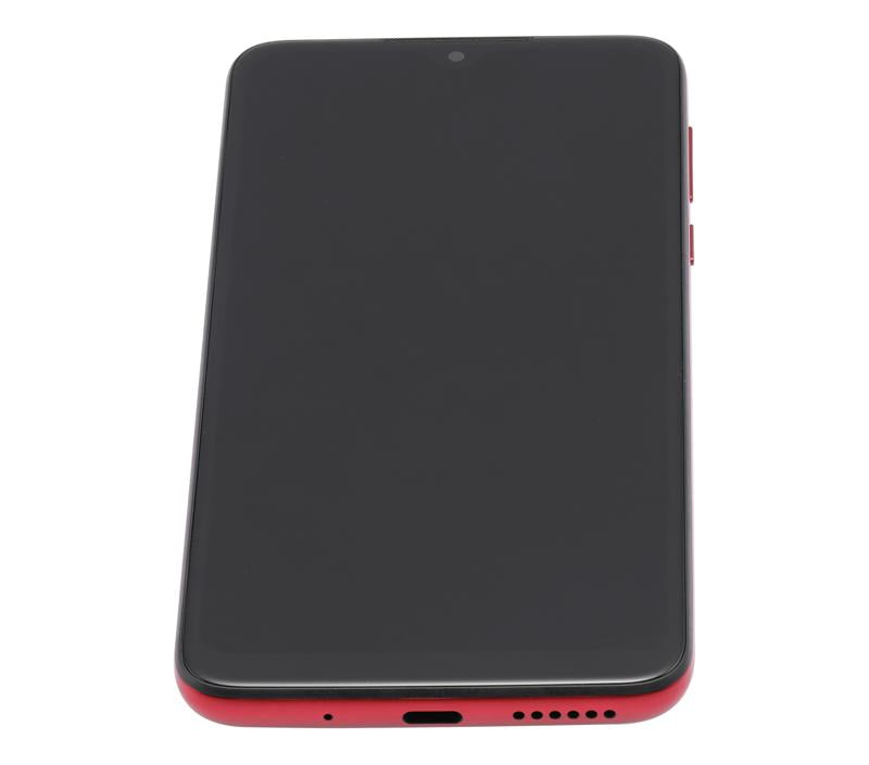 Pantalla LCD con marco para Motorola Moto G8 Play (XT2015 / 2019) - Rojo Magenta (Reacondicionado)