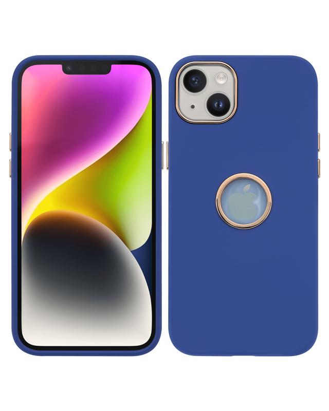 Estuche Slim Ruva Antra para iPhone 14 Plus Azul 1 Paquete