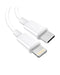 Cable USB Tipo C a Lightning para iPhone / iPad / iPod 3 ft (Paquete de 50)