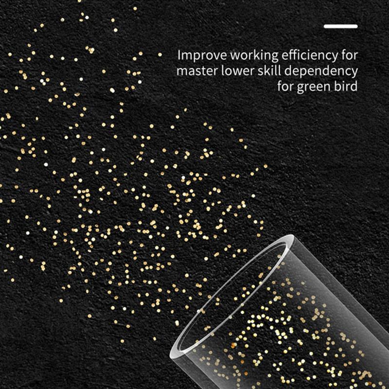 Lamina de oro de 24K a prueba de explosiones para soldar para iAtlas, juego de 1 mes (0.08 / 0.10 / 0.12 mm) (1 botella de cada una)