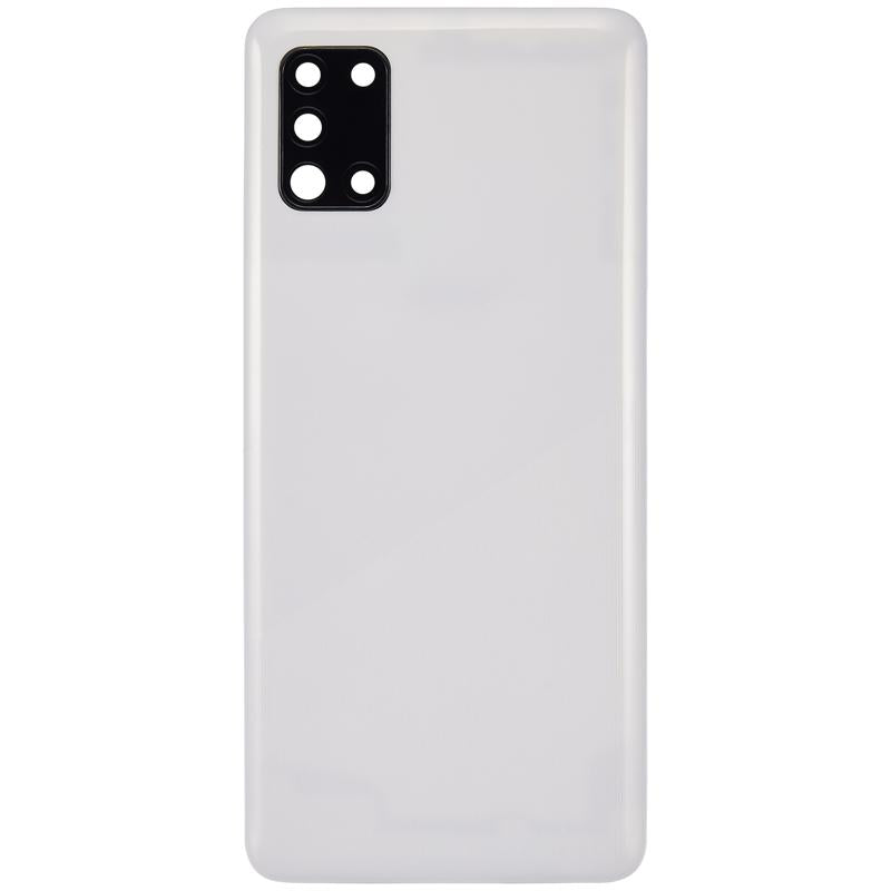 Tapa trasera con lente de camara para Samsung Galaxy A31 (A315 / 2020) (Prism Crush White)