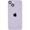 Tapa trasera con placa y magneto MagSafe para iPhone 14 (Original Usada: Grado A) (Morado)