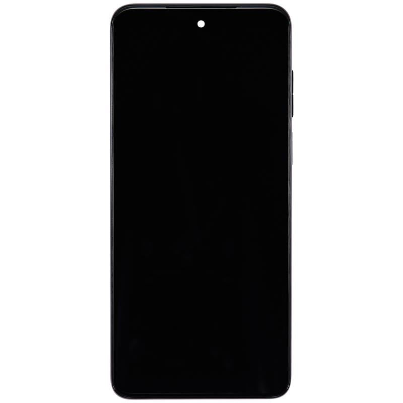 Pantalla LCD con marco para Motorola Moto G Stylus 5G (Cosmic Black)