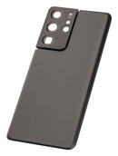 Tapa trasera con lente de camara para Samsung Galaxy S21 Ultra (Phantom Black)