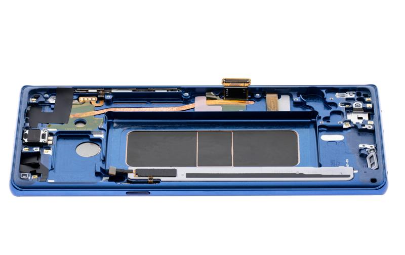 Pantalla OLED con marco para Samsung Galaxy Note 8 (Azul) (Reacondicionada)