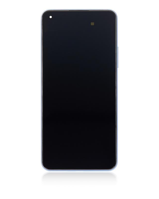 Pantalla OLED con marco para Xiaomi Mi 11 Lite azul chicle