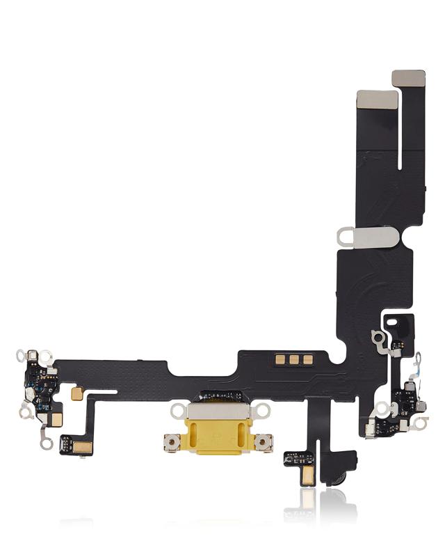 Puerto de carga para iPhone 14 Plus (Amarillo)