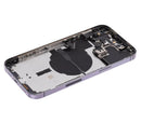 Tapa trasera para iPhone 14 Pro Max (Version EE.UU) morado oscuro