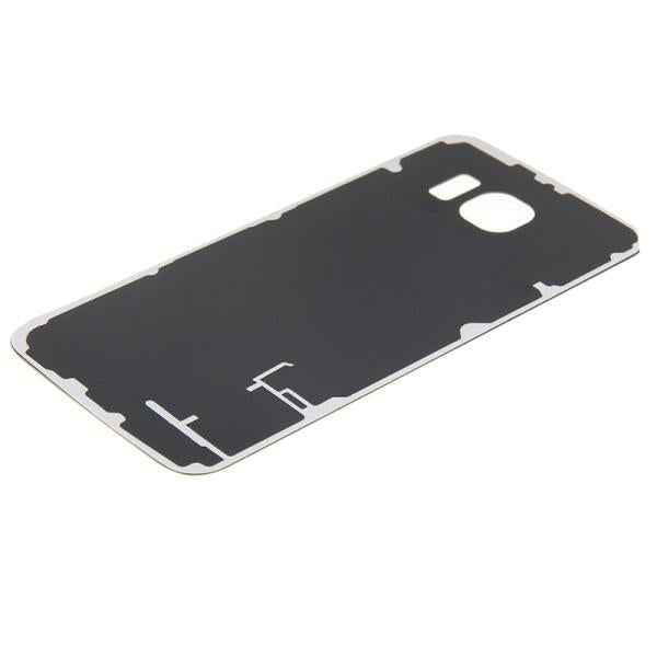 Tapa trasera de cristal para Samsung Galaxy S6 (Sin logo) (Blanco)