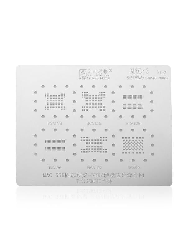 Plantilla IC SSD-DDR para MacBooks (MAC 3)