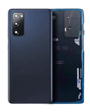 Tapa trasera con lente de camara para Samsung Galaxy S20 FE original (Cloud Navy)