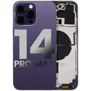 Tapa trasera para iPhone 14 Pro Max en Morado Profundo sin logo