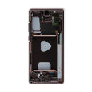 Pantalla OLED con marco para Samsung Galaxy Note 20 5G (Original) (Bronce Mistico)