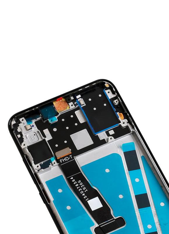 Pantalla LCD con marco para Huawei P30 Lite / Nova 4e (Reacondicionado) (6GB RAM) (Negro Medianoche)