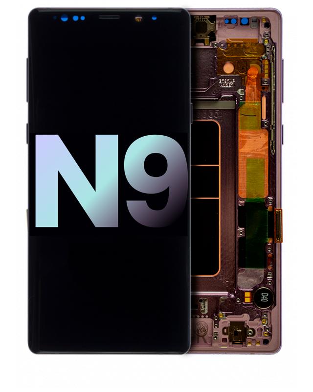 Pantalla OLED para Samsung Galaxy Note 9 con marco (Metallic Copper)