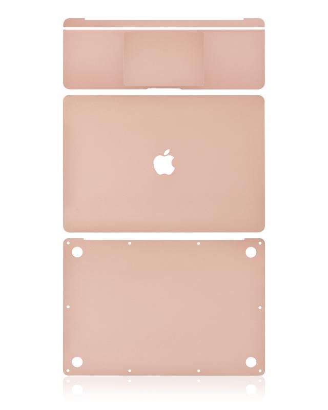 Cubierta 4 en 1 (Superior, Inferior, Teclado, Reposamanos) para MacBook Air 13" Retina (A1932 / Finales de 2018 / Principios de 2019) (Oro Rosa)