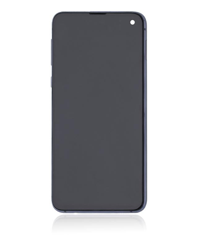 Pantalla OLED con marco para Samsung Galaxy S10E (Reacondicionado) (Negro Prismático)