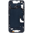 Carcasa media con botones de encendido y volumen para iPhone 14 (version US) (Aftermarket Plus) (Midnight)