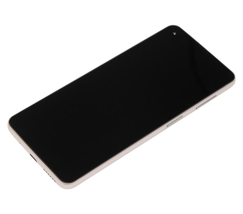 Pantalla LCD con marco para Motorola Moto G Power (XT2117 / 2021) (Refurbished) (Polar Silver)