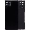 Tapa trasera con lente de camara para Samsung Galaxy A22 4G (A225 / 2021) Negro