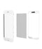 Vidrio frontal con marco y OCA pre-instalado para iPhone 7 Plus (Blanco) (2 Pack)