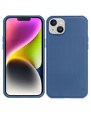 Funda Resistente Mate Asteroid para iPhone 14 Plus Azul 1 PACK