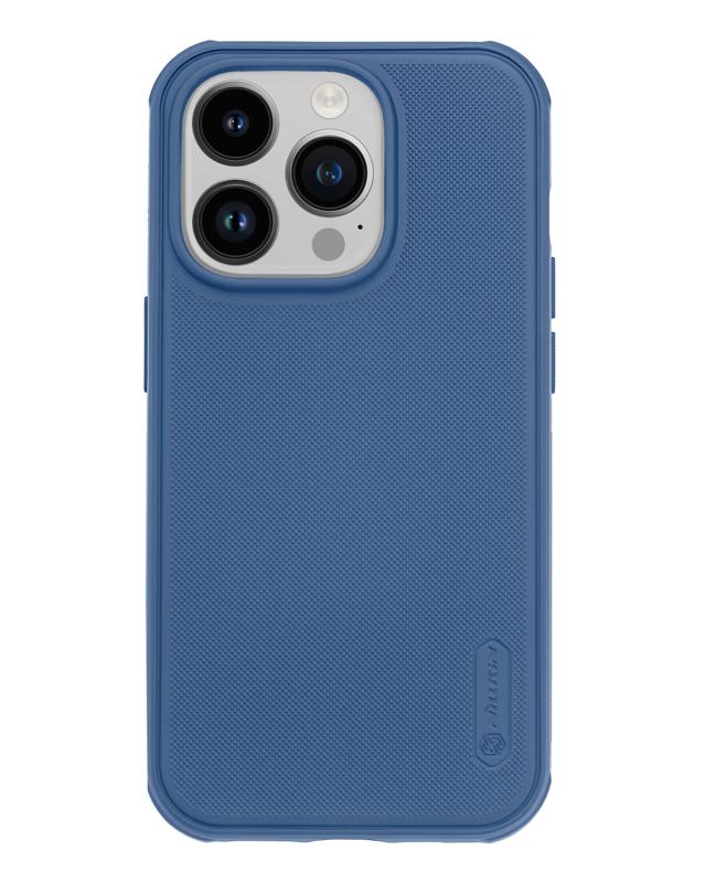 Funda Resistente Mate Asteroid para iPhone 14 Pro Azul 1 Paquete