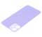 Tapa trasera para iPhone 12 Mini (Morado) con adhesivo 3M