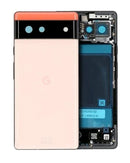 Tapa trasera original para Google Pixel 6 (Norteamericano) (Sub-6) (Kinda Coral)