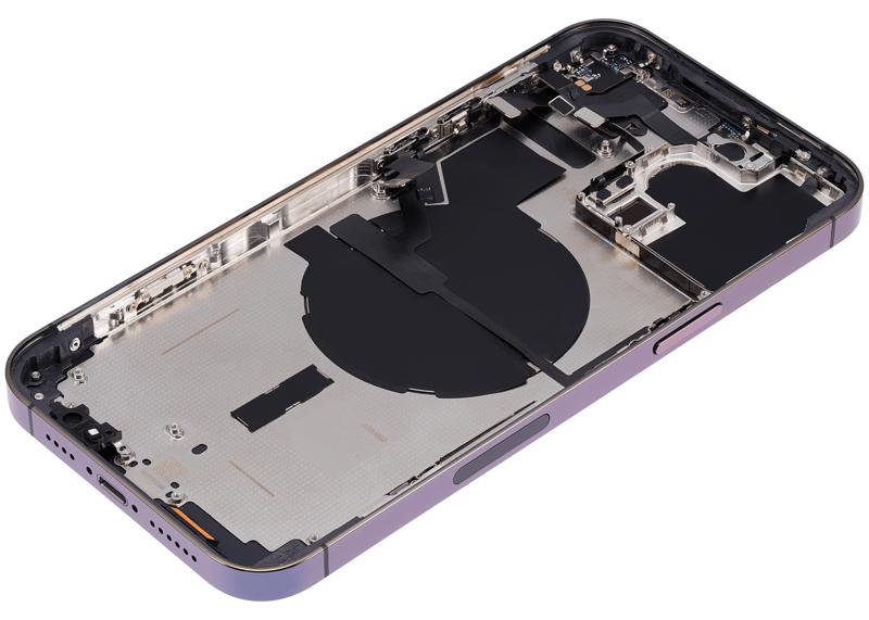 Tapa trasera para iPhone 14 Pro Max (Version EE.UU) Morado Profundo