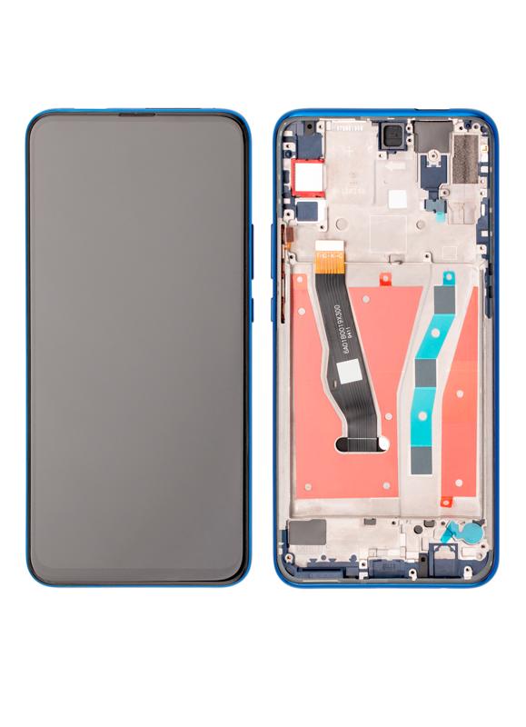 Pantalla LCD con marco para Huawei Y9 Prime (2019) Azul Zafiro