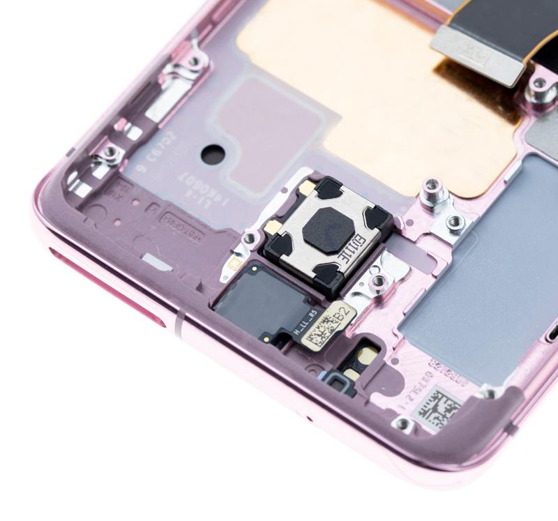 Pantalla OLED con marco para Samsung Galaxy S20 5G (Marco no para Verizon 5G UW) (Reacondicionado) (Rosa Nube)