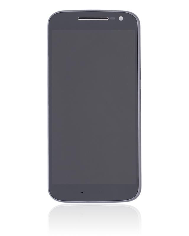 Pantalla LCD con marco para Motorola Moto G4 (Negro)