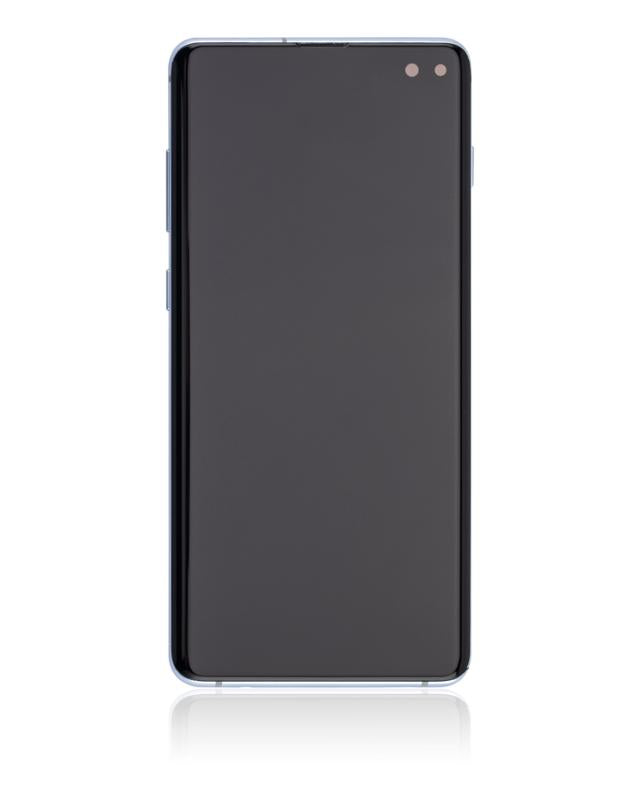 Pantalla OLED con marco para Samsung Galaxy S10 Plus (Reacondicionada) (Azul Prisma)