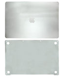 Funda 2 en 1 (Superior e Inferior) para MacBook Pro 15" Touch Bar (A1990 / Finales 2018 / Principios 2019) (Plata)