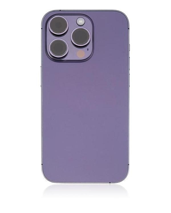 Tapa trasera para iPhone 14 Pro (Version EE.UU) Morado Oscuro