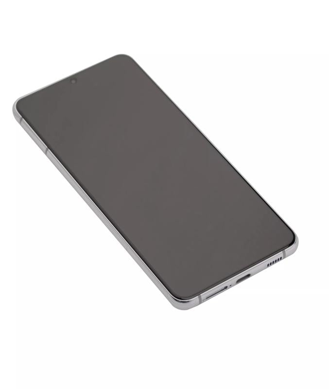 Pantalla OLED para Samsung Galaxy S21 Plus 5G con marco (Original) (Phantom Silver)