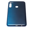 Tapa trasera para Motorola One Fusion Plus (XT2067-2 / 2020) original (Azul Crepusculo)