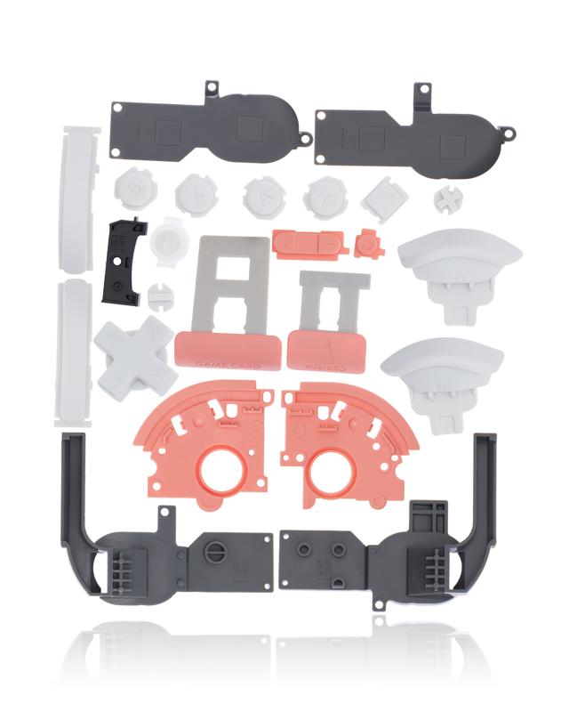 Ensamble completo de botones para Nintendo Switch Lite (Coral)