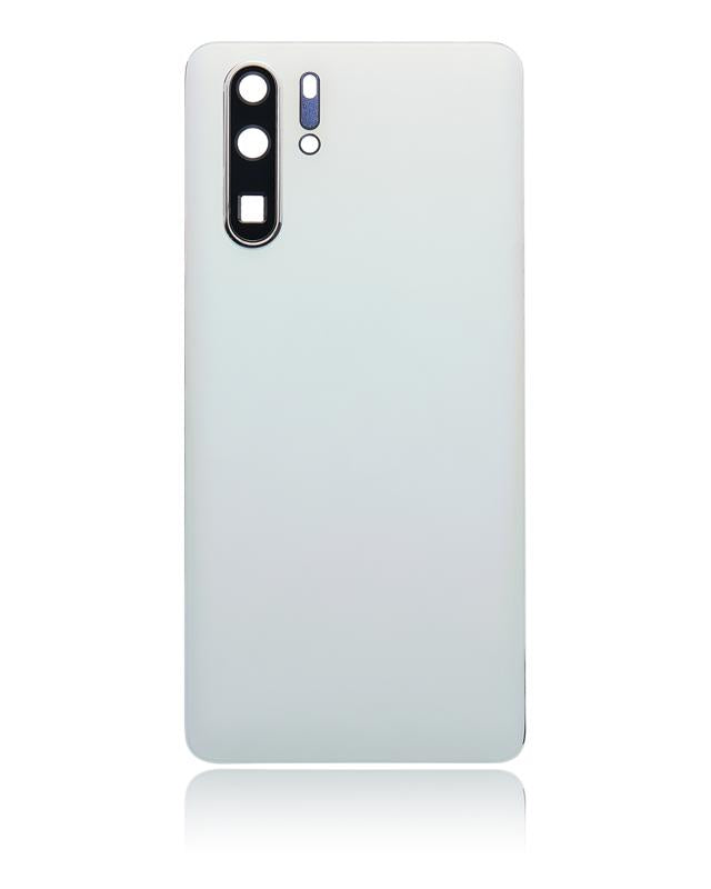 Tapa trasera con lente de camara para Huawei P30 Pro (Blanco Perla)