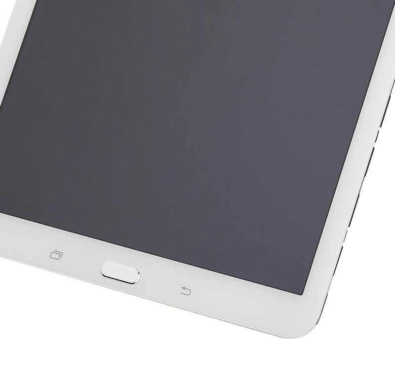 Pantalla LCD con marco para Samsung Galaxy Tab E 9.6" (T560 / T561) (Reacondicionada) (Blanco)