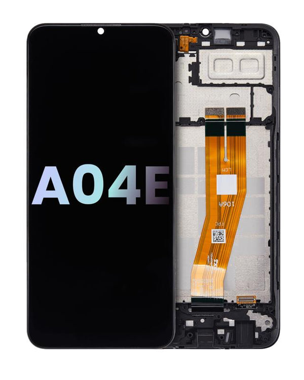 Pantalla LCD con marco para Samsung Galaxy A04E original