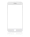 Vidrio frontal con marco y OCA pre-instalado para iPhone 7 Plus (Blanco) (2 Pack)