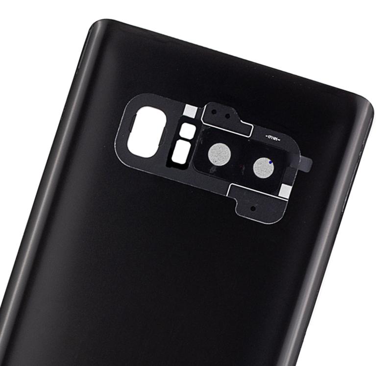 Tapa trasera con lente de camara para Samsung Galaxy Note 8 (Gris Orquidea)