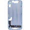 Carcasa intermedia para iPhone 14 con botones de encendido y volumen (Version US) (Azul)